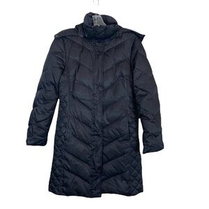 Kenneth Cole Reaction Black Down Puffer Coat Size Small